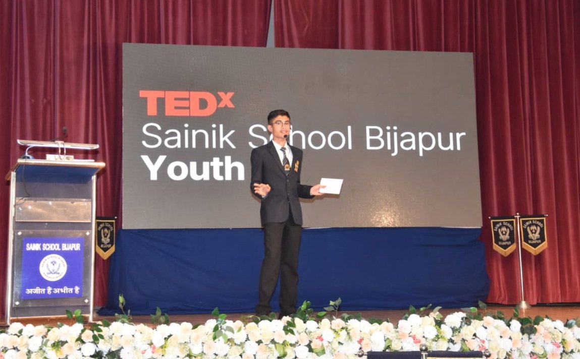 Sainik School Bijapur Hosts TEDx Event
