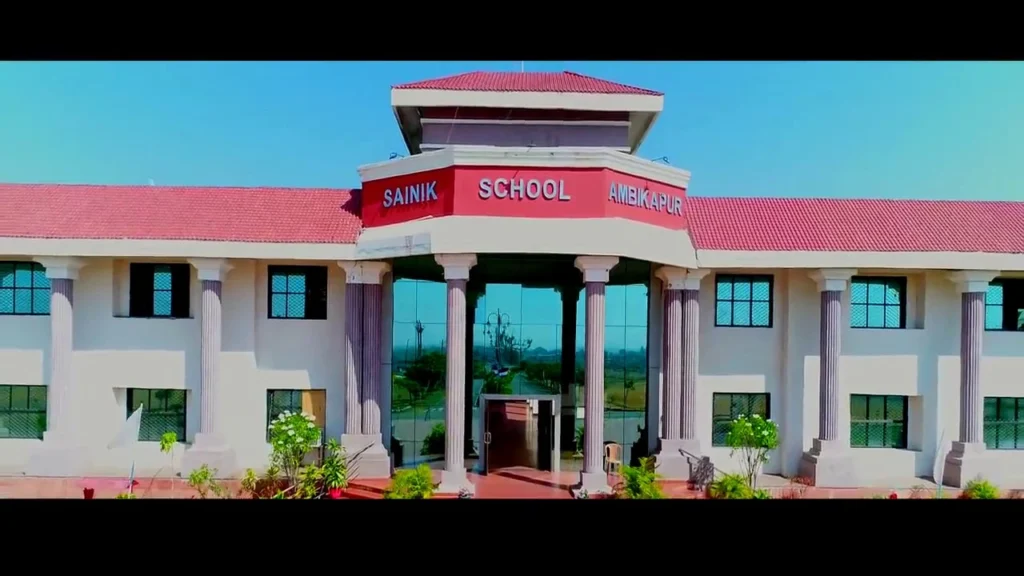 Sainik school Ambikapur main building