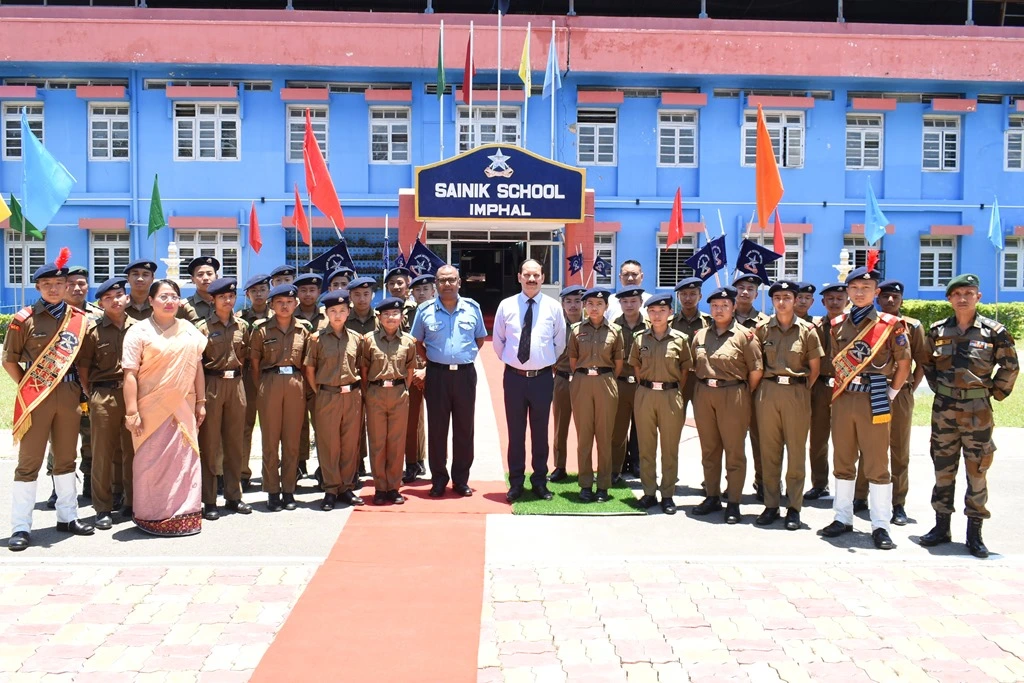 Sainik School Imphal cadets