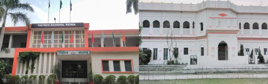 Sainik School Rewa main building