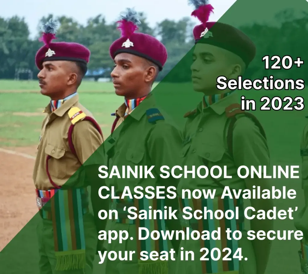 Sainik School online classes