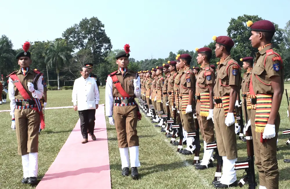 Sainik School Guard of honour